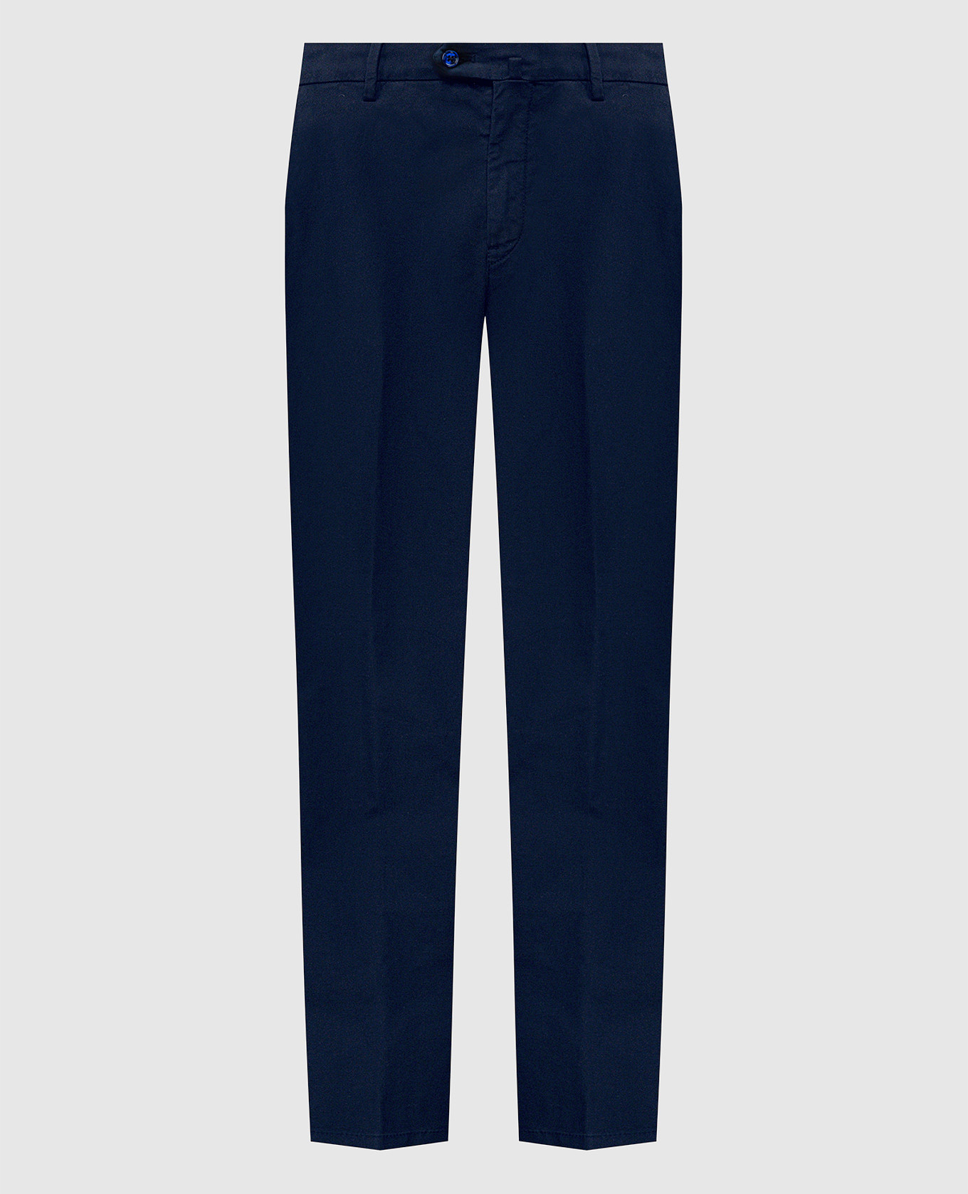 Blue silk pants Marco Pescarolo