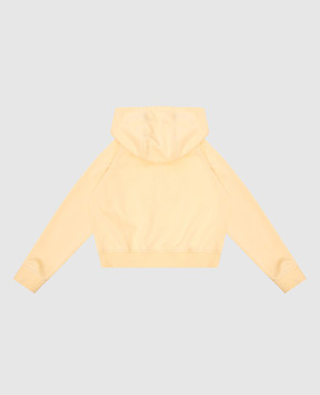 Brunello Cucinelli Children's yellow sports jacket with logo embroidery BD869E298C
