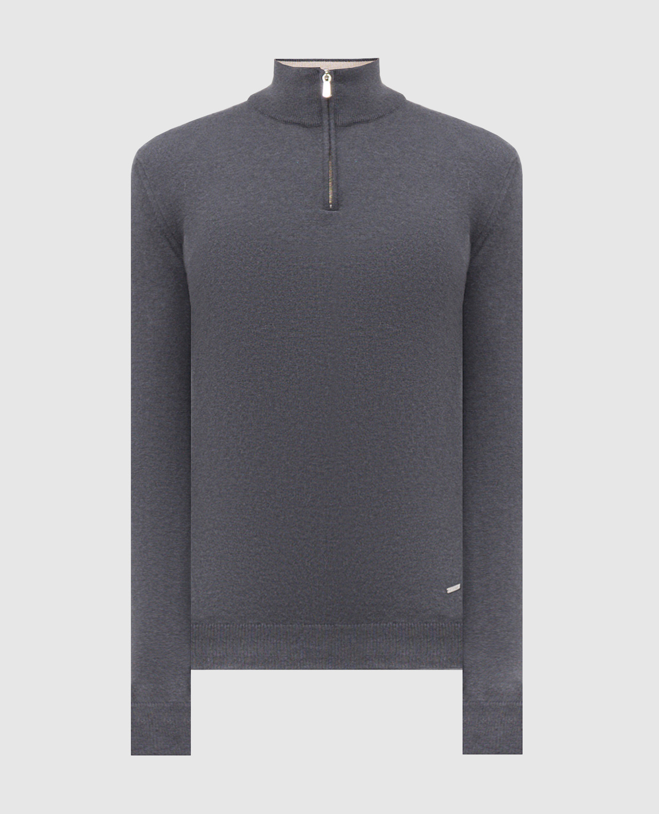 

Gray cashmere sweater Enrico Mandelli, Grey