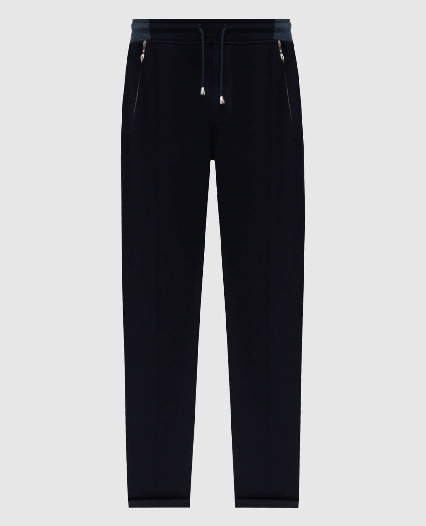 

Blue track pants with lapels Doriani Cashmere