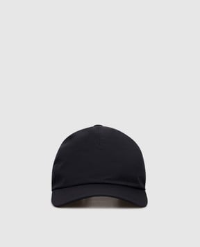 Canali Blue cap with logo YA00028H100