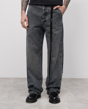 Ann Demeulemeester Roman gray jeans B0012764FA630