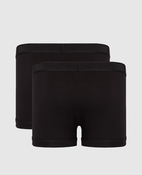 Tom Ford Set of black boxer briefs with contrasting logo T4XC31040