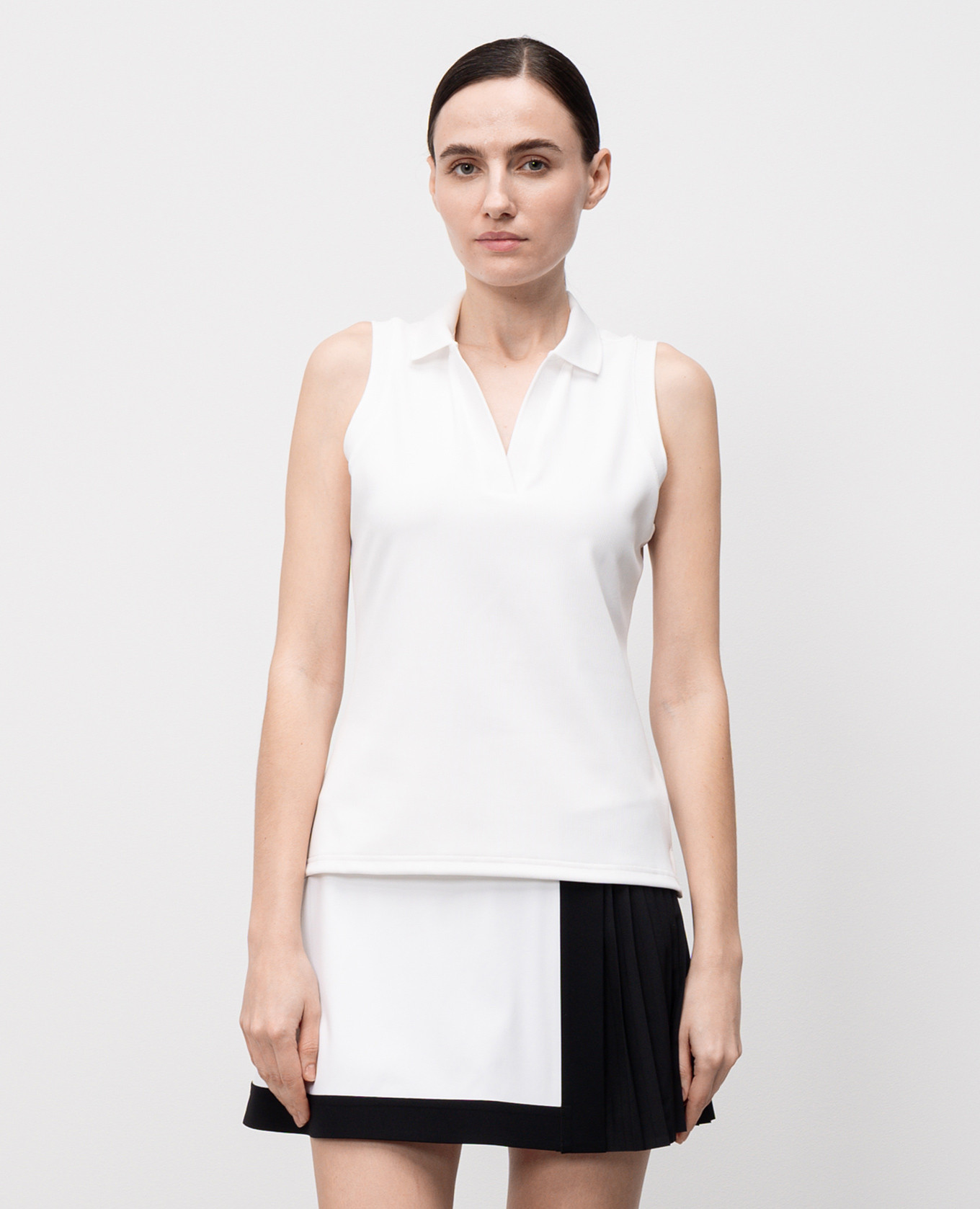 

White top CAROLINE in rib Goldbergh