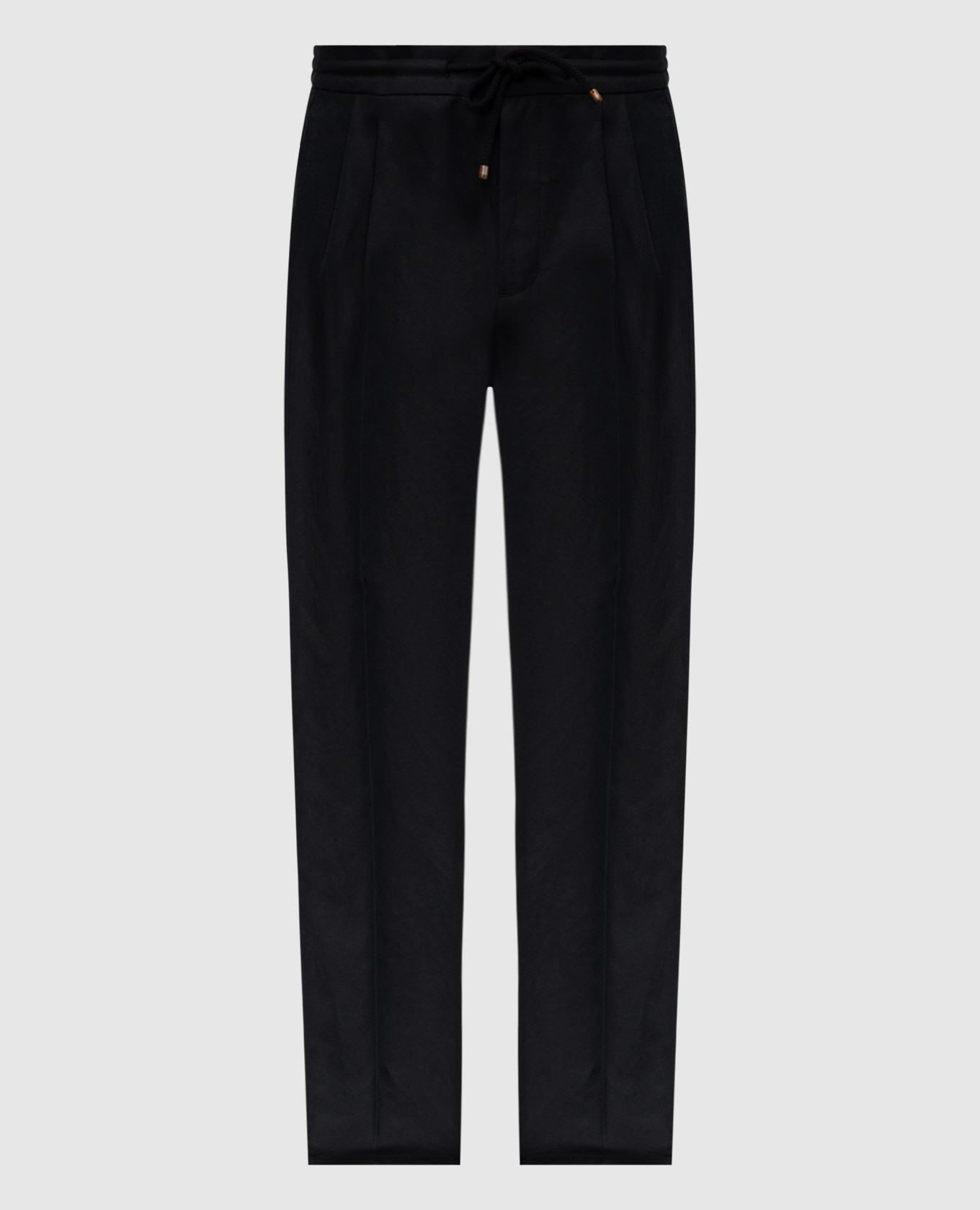 

Black linen pants Brunello Cucinelli