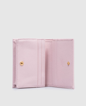 Valentino Pink leather wallet with logo 6W2P0AJ3SNP