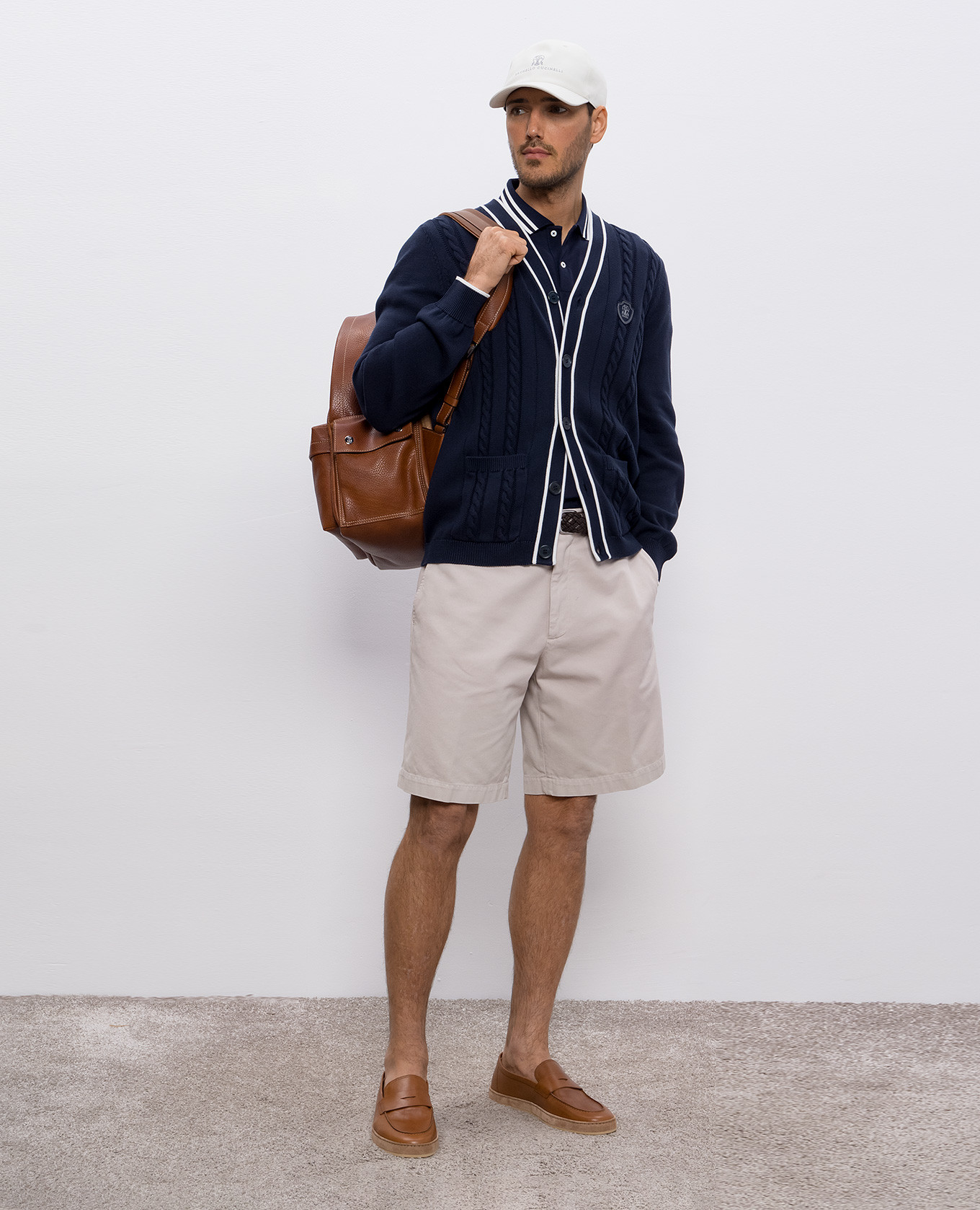 

Beige shorts Brunello Cucinelli