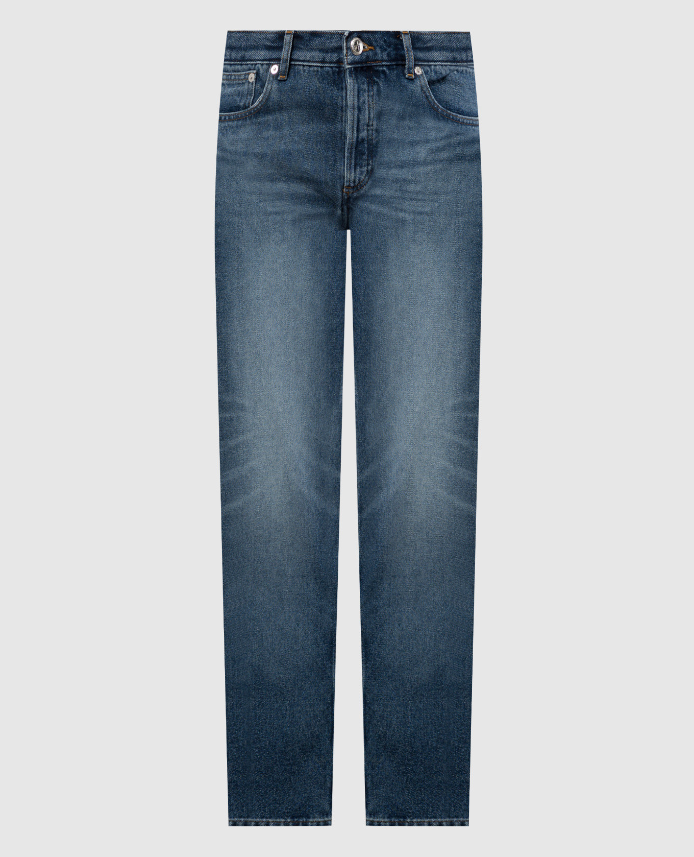 

Blue jeans with a distressed effect A.P.C