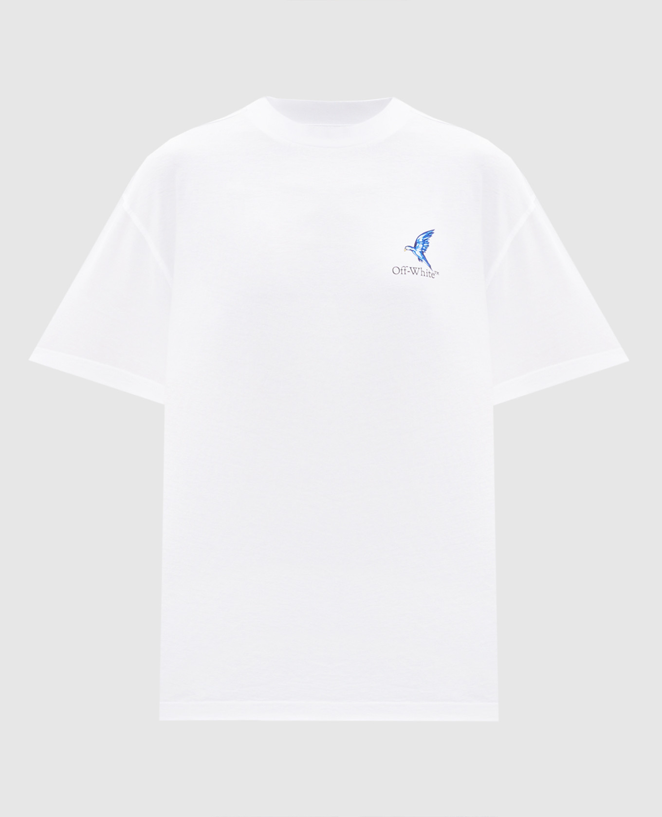 

White T-shirt with Fresco print Off-White