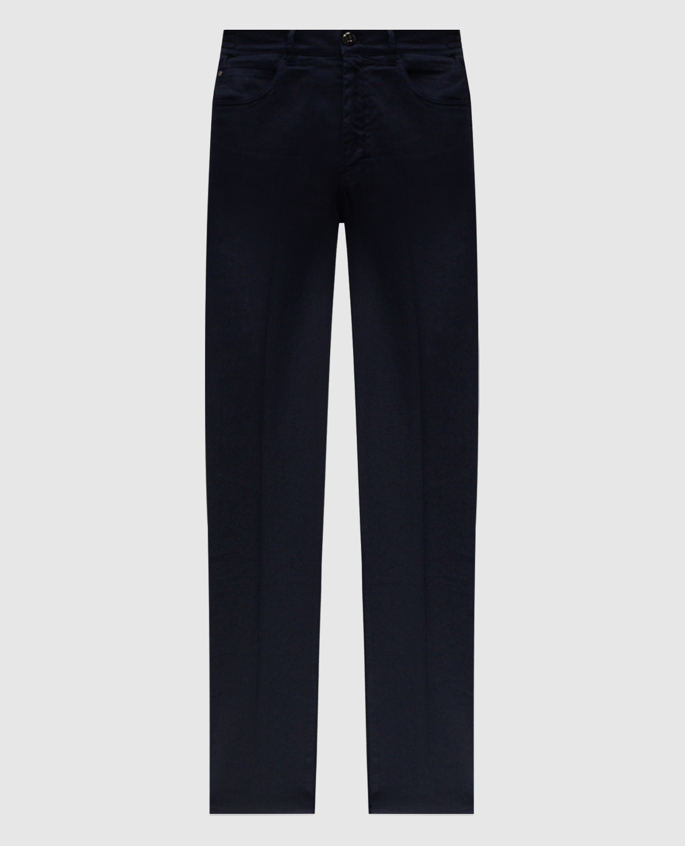 Blue linen pants Stefano Ricci
