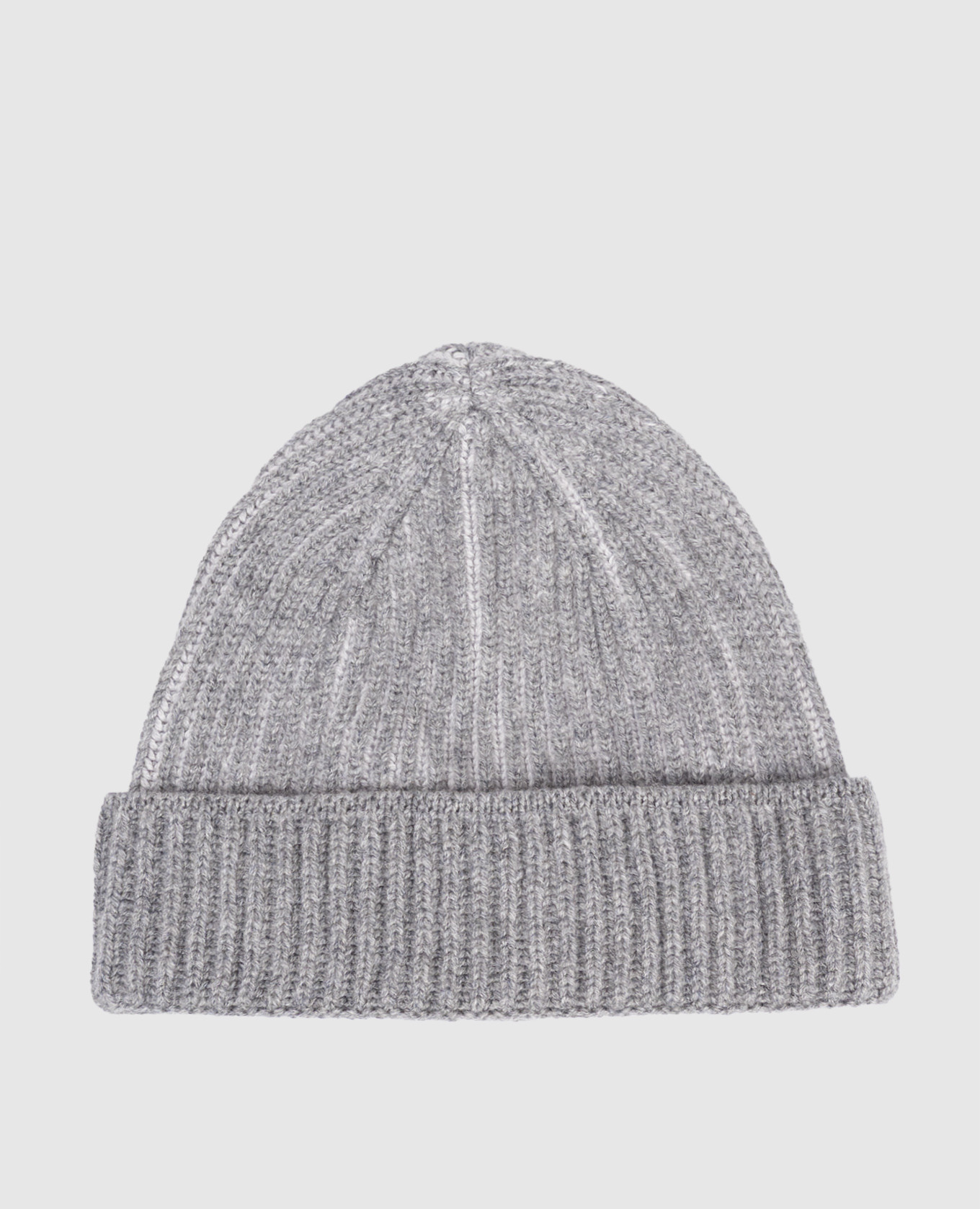 Gray cashmere hat Doriani Cashmere