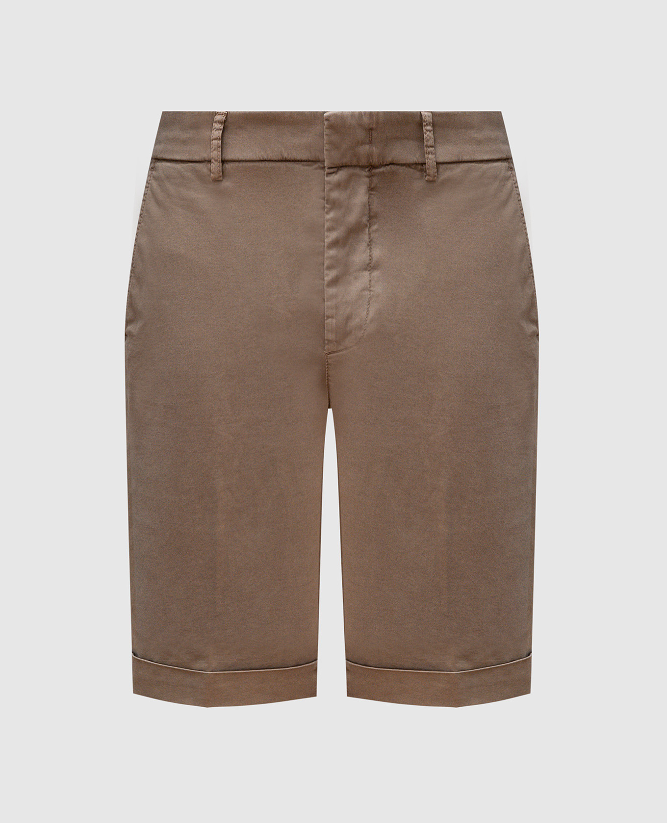 

Brown shorts with lapels Peserico