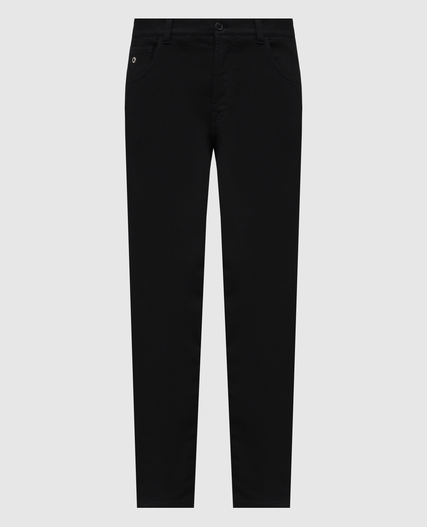

Black jeans with emblem Stefano Ricci