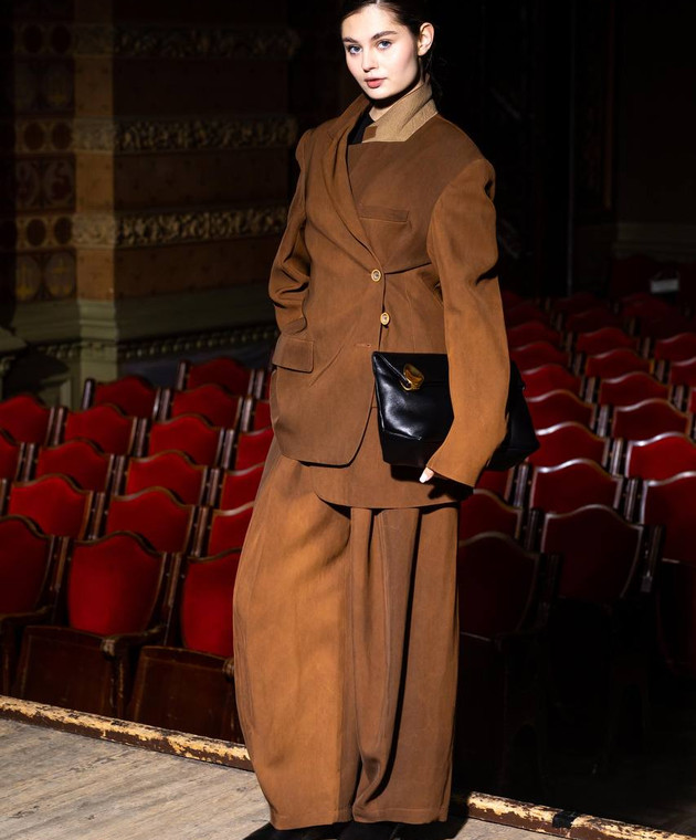 アウターその他 UMA WANG Woman Blazer Brown UW6006 UW60 UMA WANG - Brown Kava jacket UW6006 - shop with Hungary