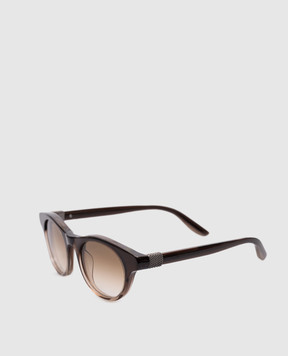 Brunello Cucinelli Pigalle brown sunglasses MOCGEMMS04