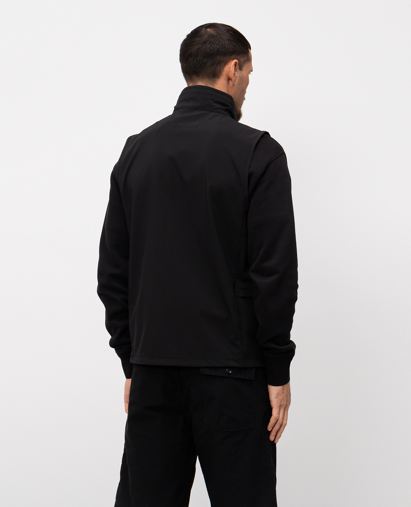 

Black vest with logo C.P. Company