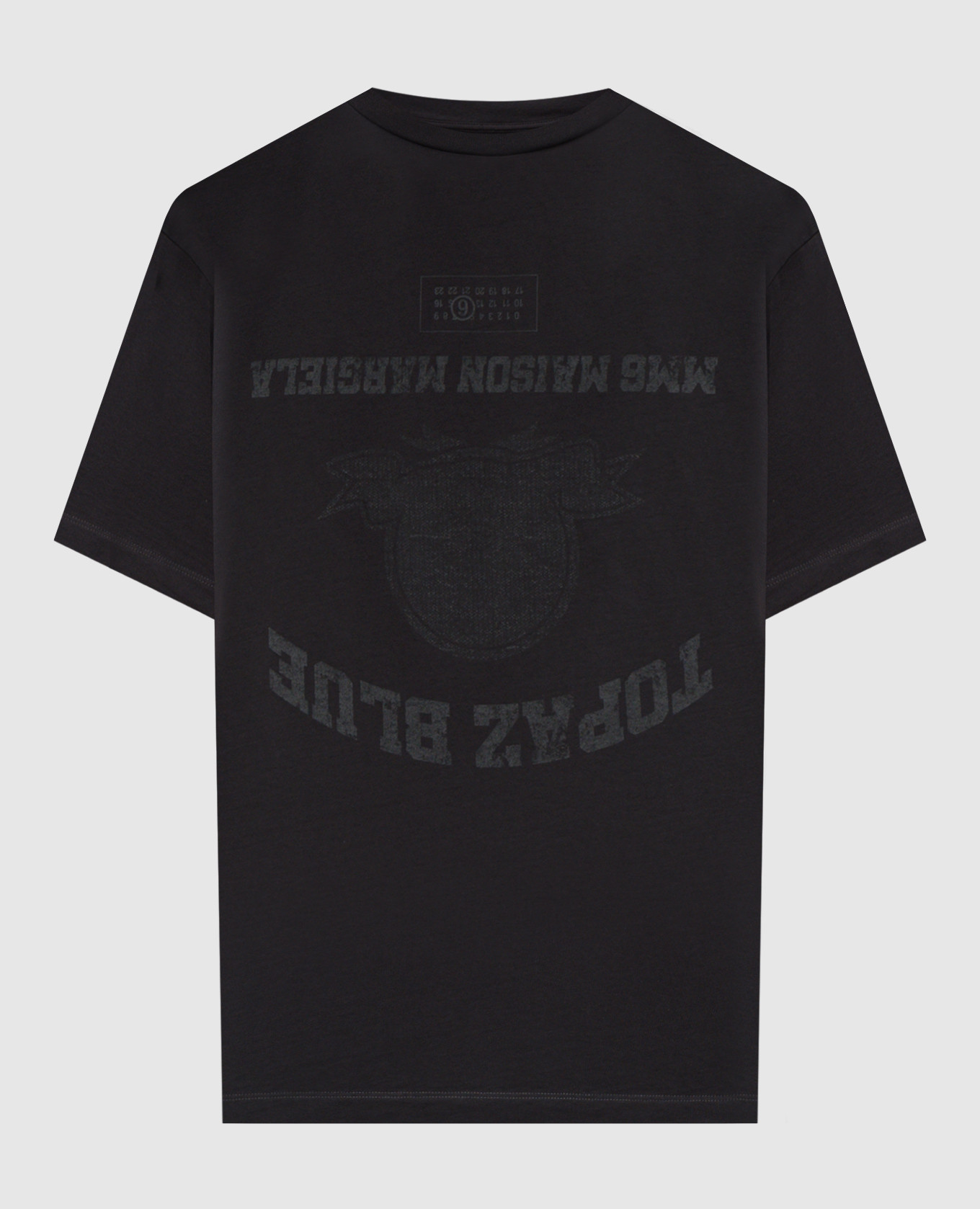 

Gray T-shirt Topaz blue Maison Margiela MM6, Grey