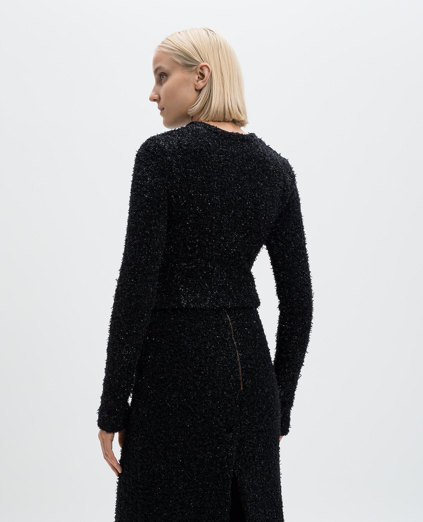 

Black jacket with lurex Balenciaga