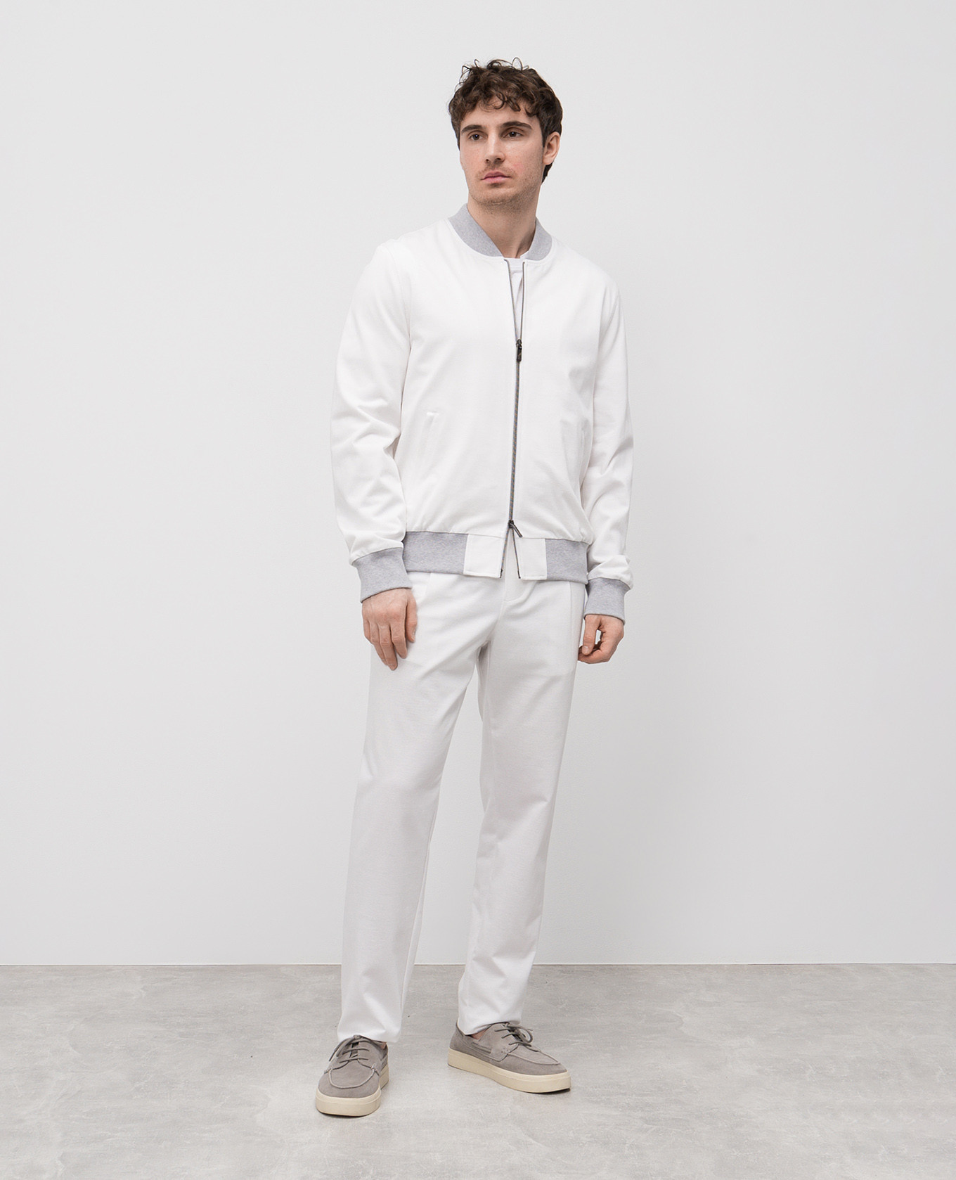 

White tracksuit CAPOBIANCO