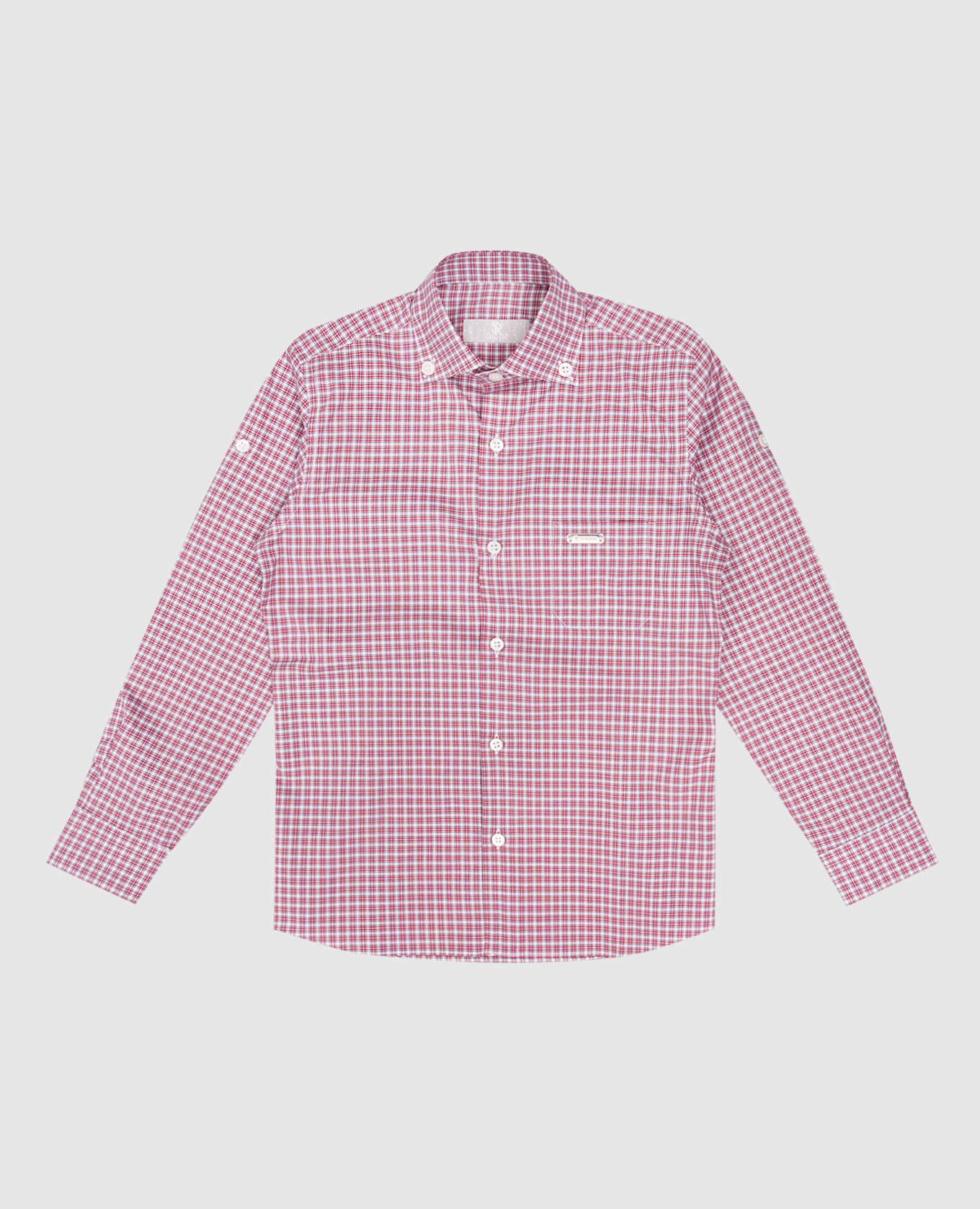 Children's checked shirt stefano ricci