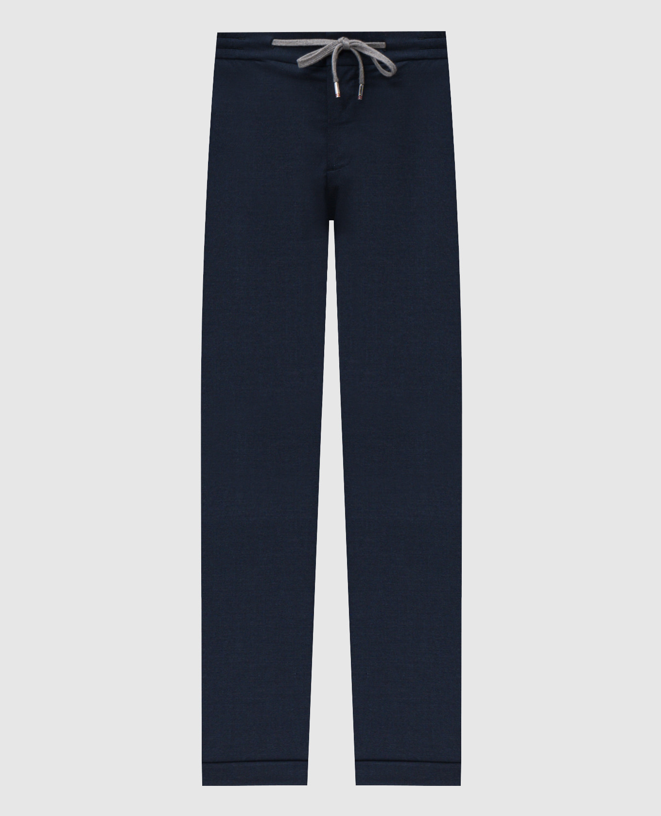 Blue cashmere and silk pants Marco Pescarolo