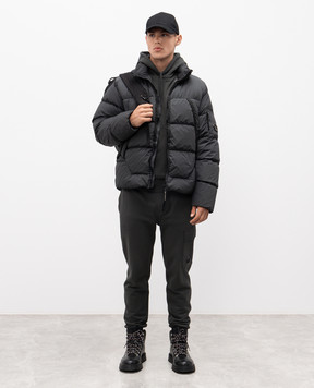 C.P. Company Gray down jacket Nycra-R MOW239A005864G