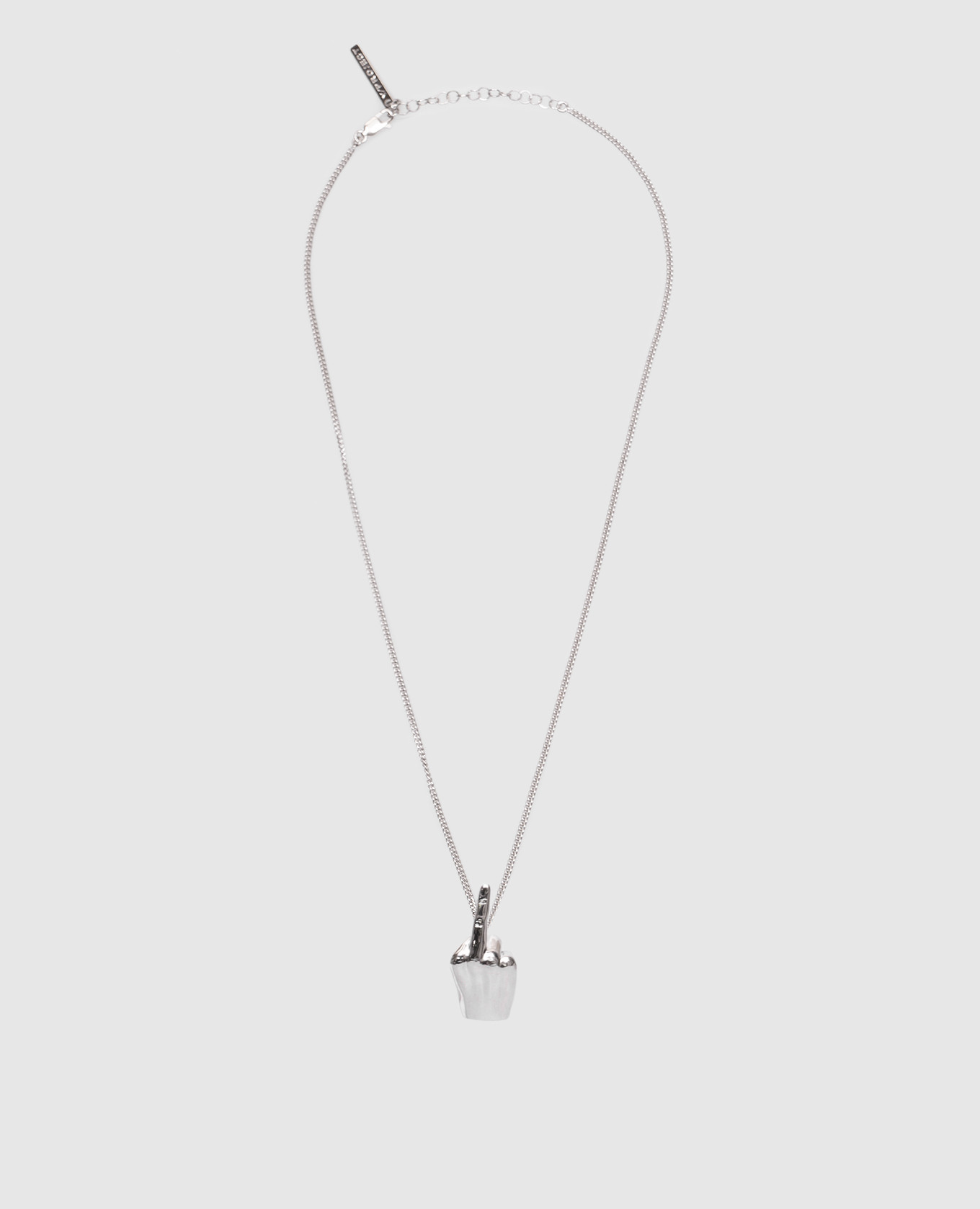 

FUCK YOU silver chain Y Project