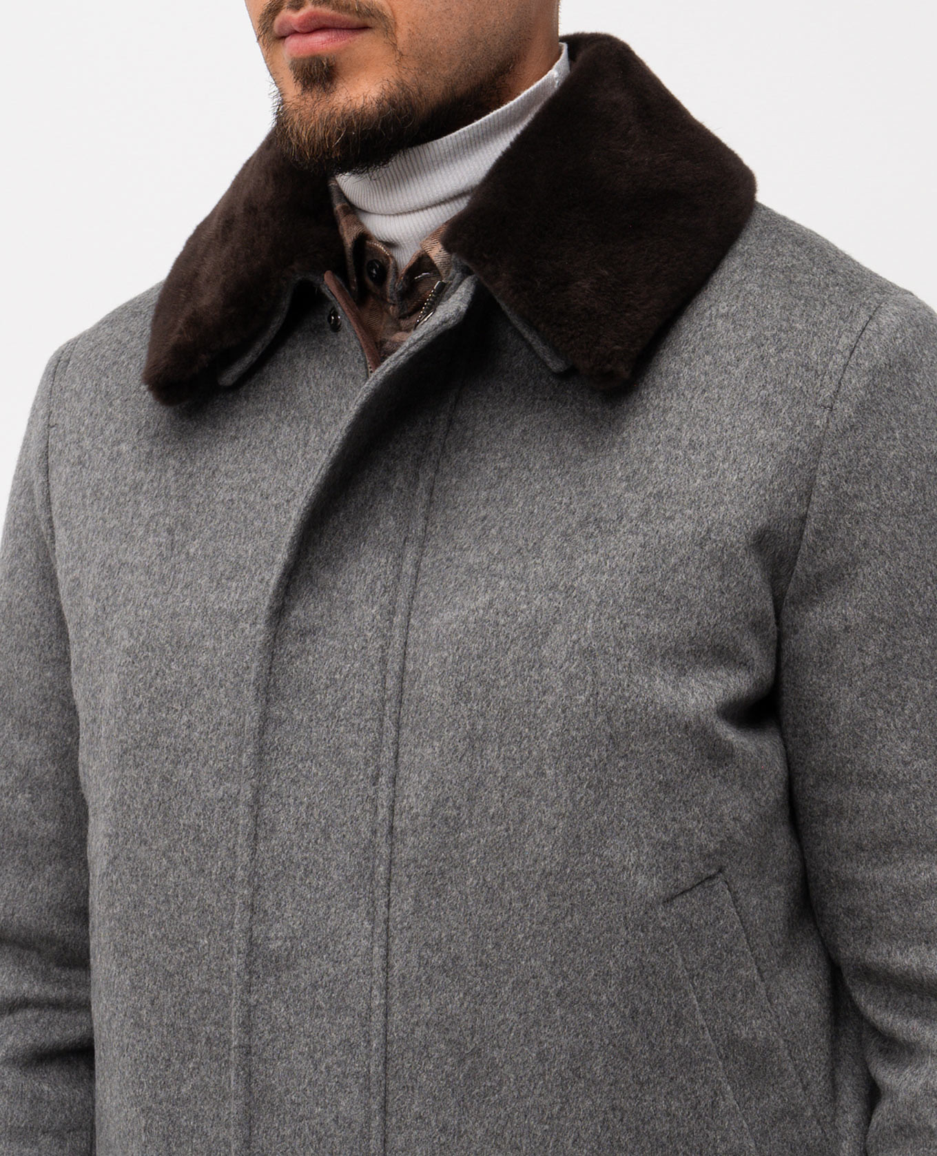 

Gray cashmere jacket Cashmere&Whiskey, Grey