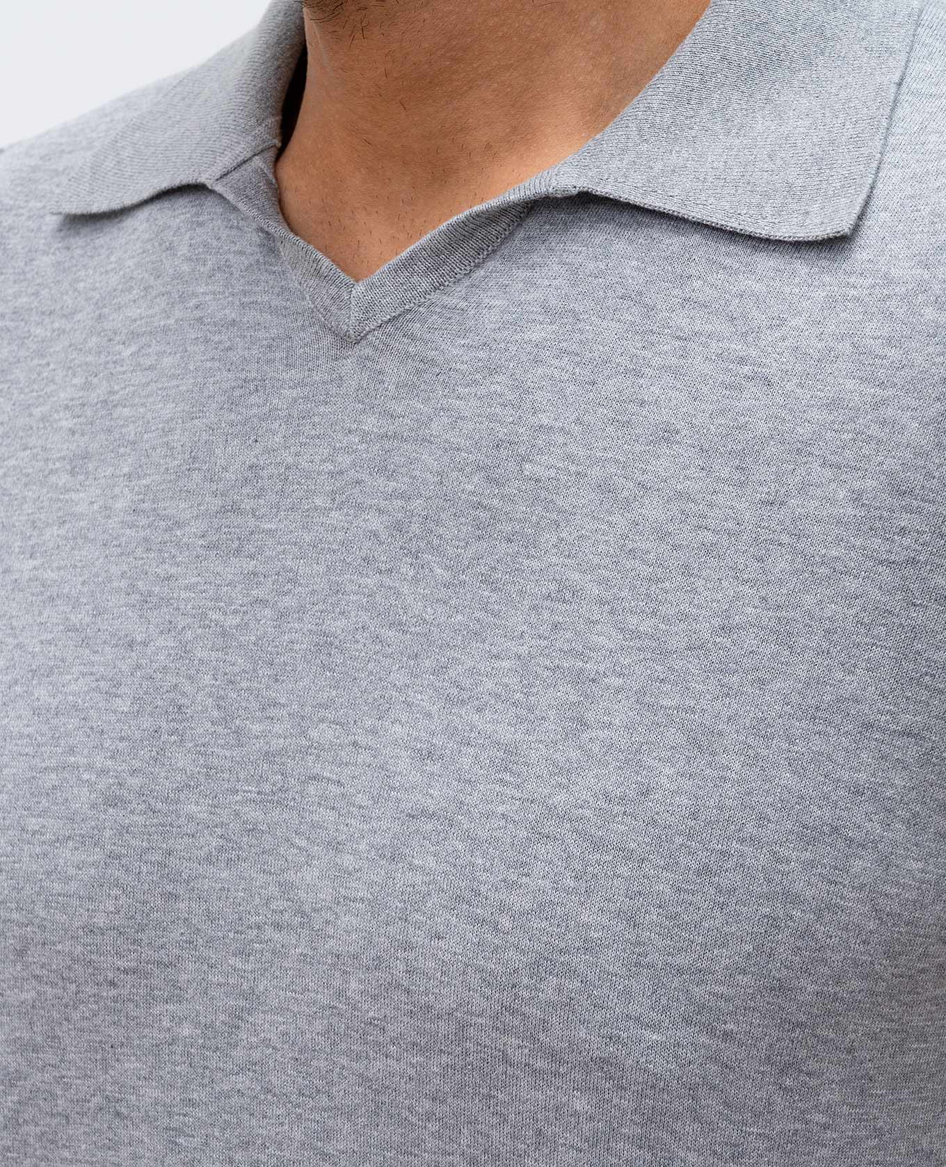 

Gray polo Brunello Cucinelli, Grey