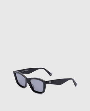 Toteme Black sunglasses with logo emblem 205890900