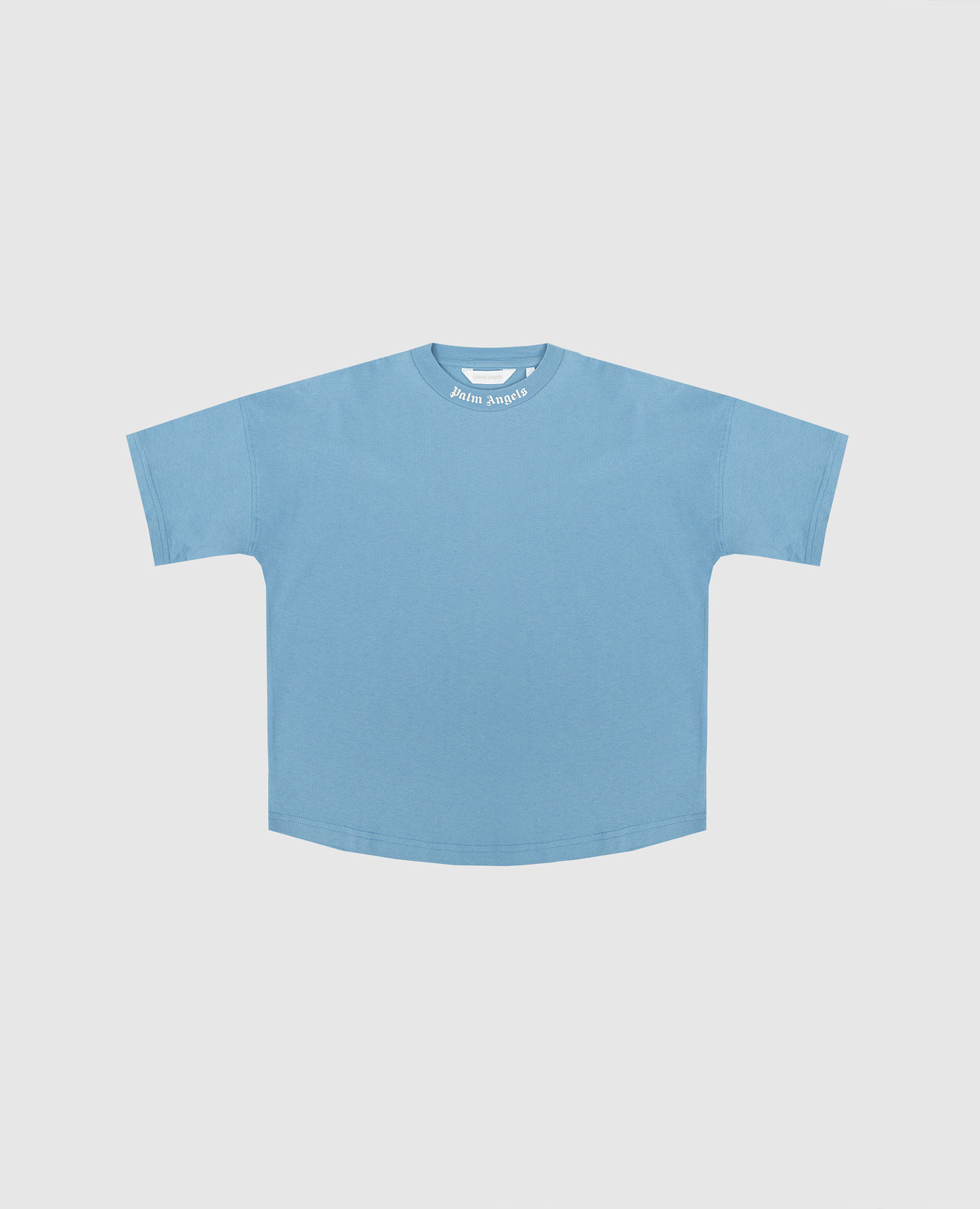 

Children's blue t-shirt with logo print Palm Angels, Light blue