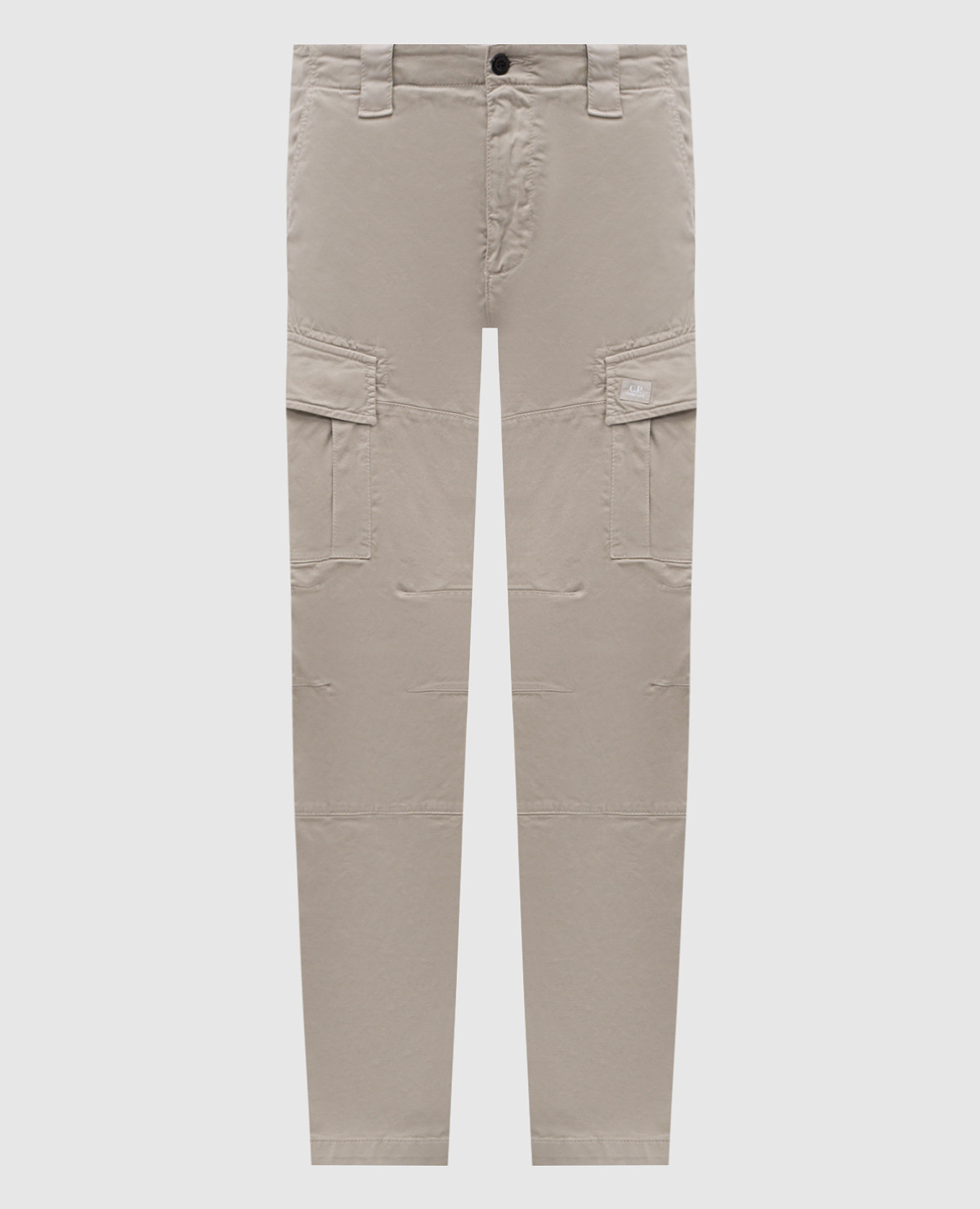 

Khaki cargo with logo patch C.P. Company