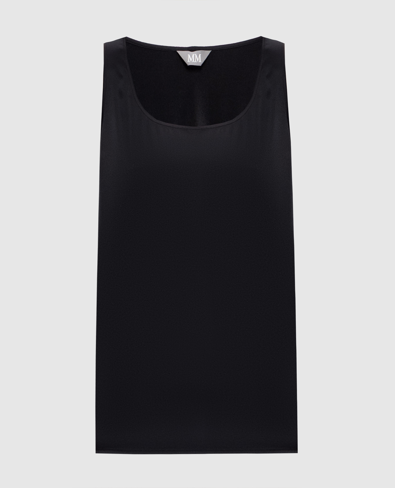 Black PAN silk top Max Mara