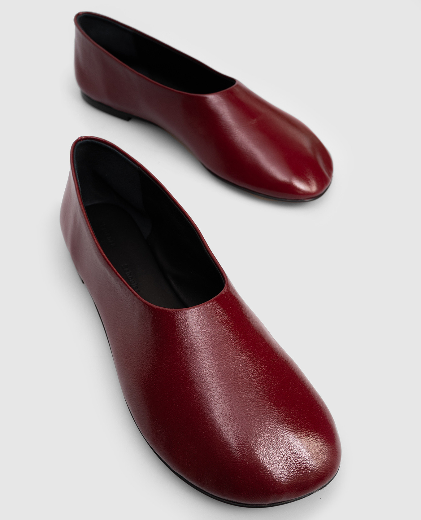 

Burgundy leather Glove ballet flats PROENZA SCHOULER