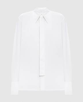 Jil Sander White shirt with tie J03DL0196J45002