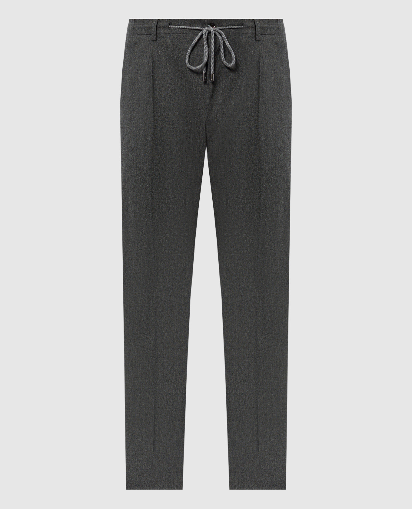 

Gray pants ANTON made of wool and cashmere MooRER, Grey