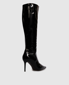 Giuseppe Zanotti Raquel black patent leather boots I580002