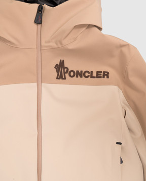 Moncler Grenoble ENFANT Children's beige ski jacket Moriond K29571A00006597S5810