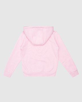 Versace Children's pink sports jacket with textured Medusa emblem 10183321A13003