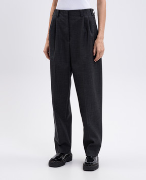 Givenchy Gray wool pants BW516Z14FU