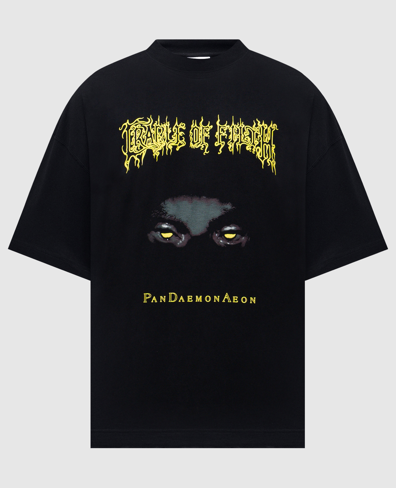 Black T-shirt with print Vetements