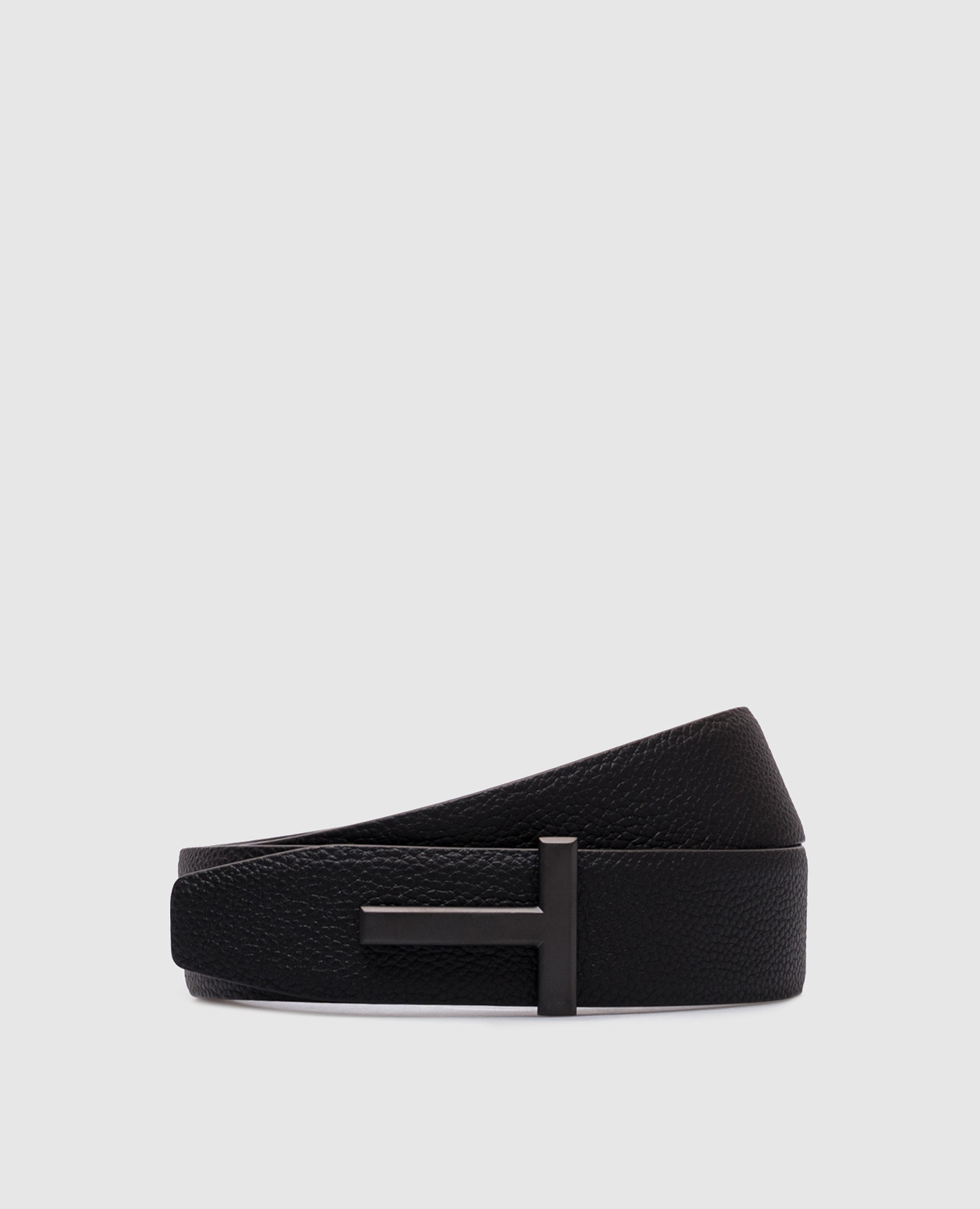

Black leather belt T ICON Tom Ford