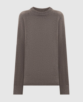 LISA YANG Renske brown cashmere sweater 2023214