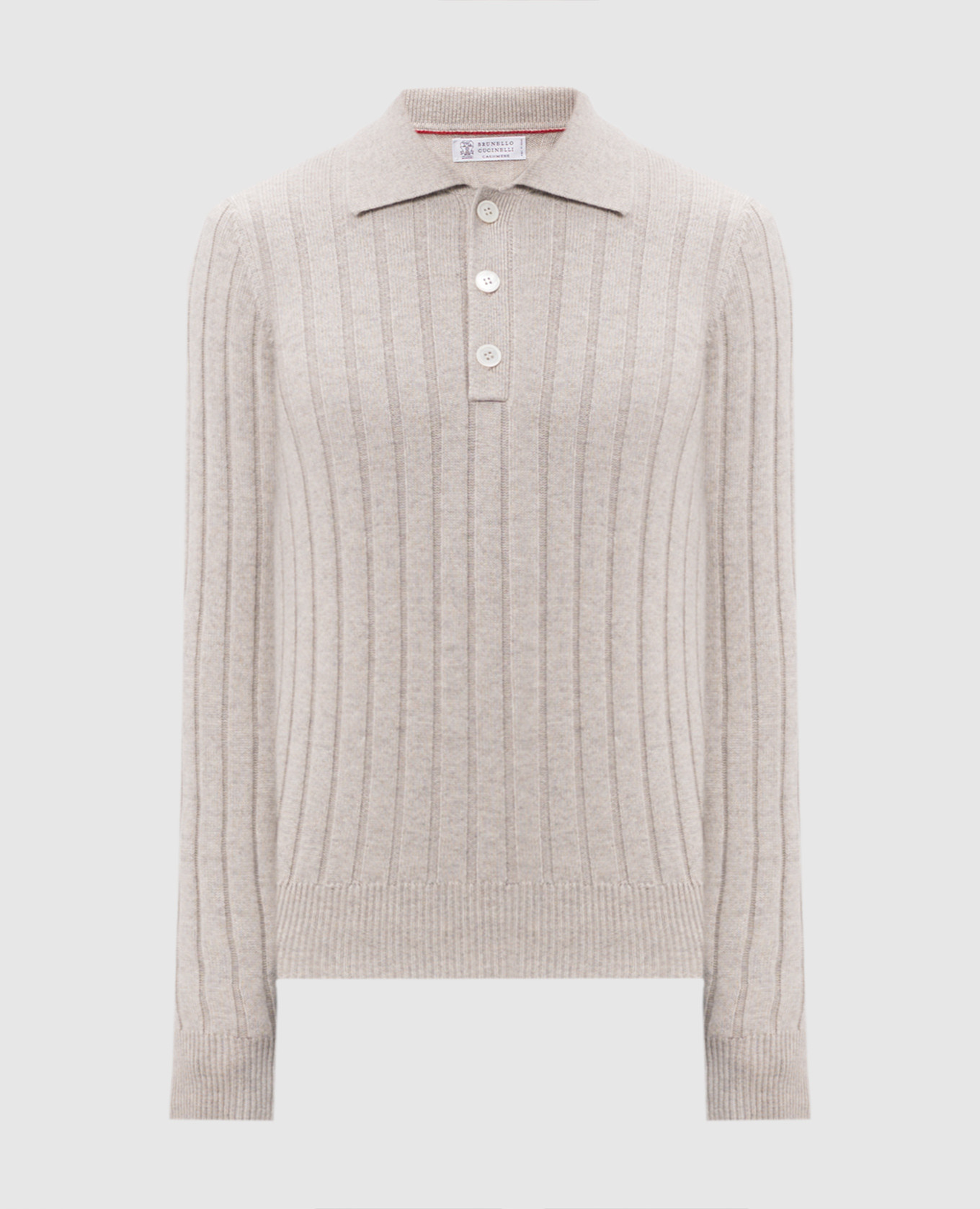 

Beige cashmere sweater Brunello Cucinelli