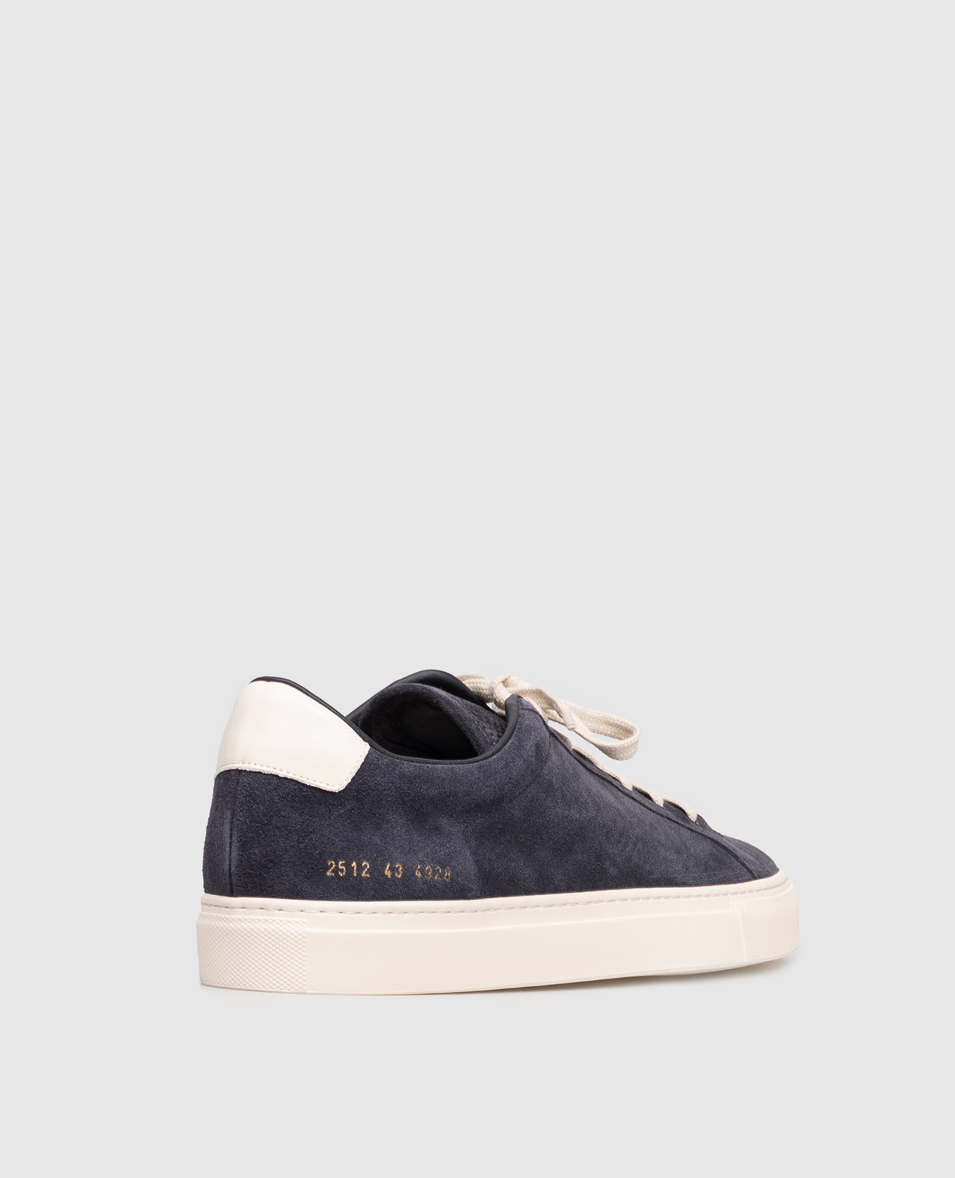 

Blue suede sneakers Retro Vintage Common Project