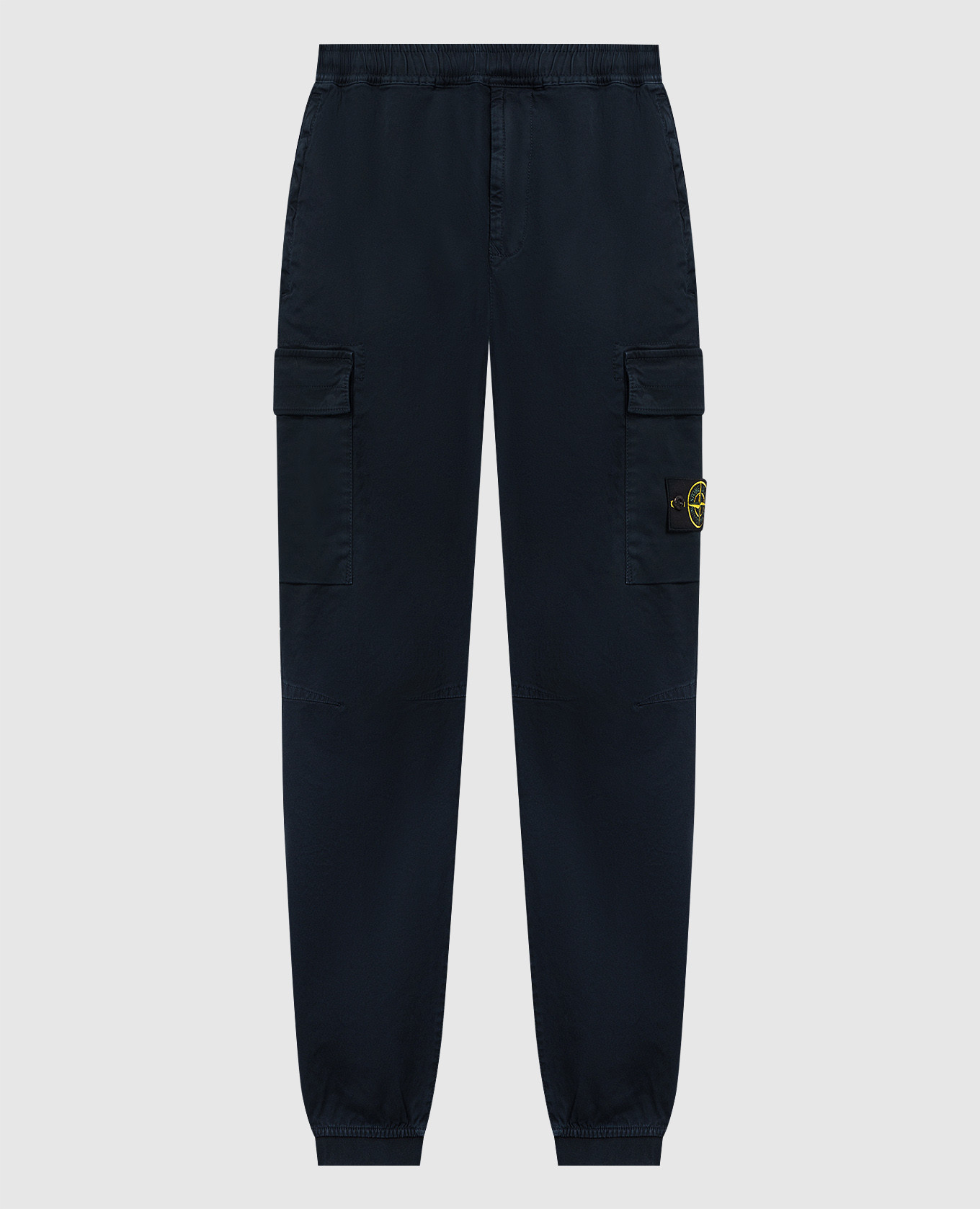 

Blue joggers with logo Stone Island