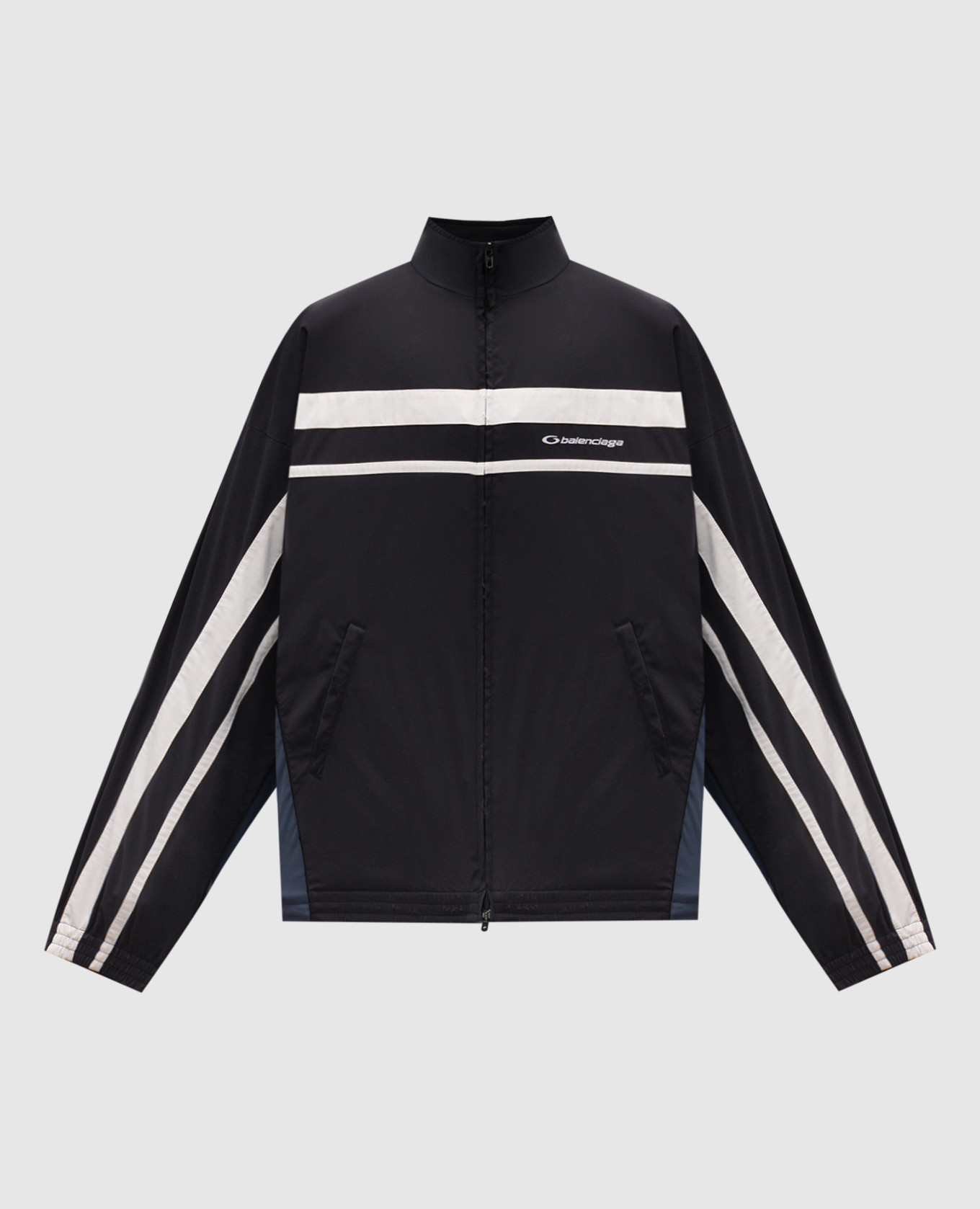 

Black 50/50 sports jacket Balenciaga