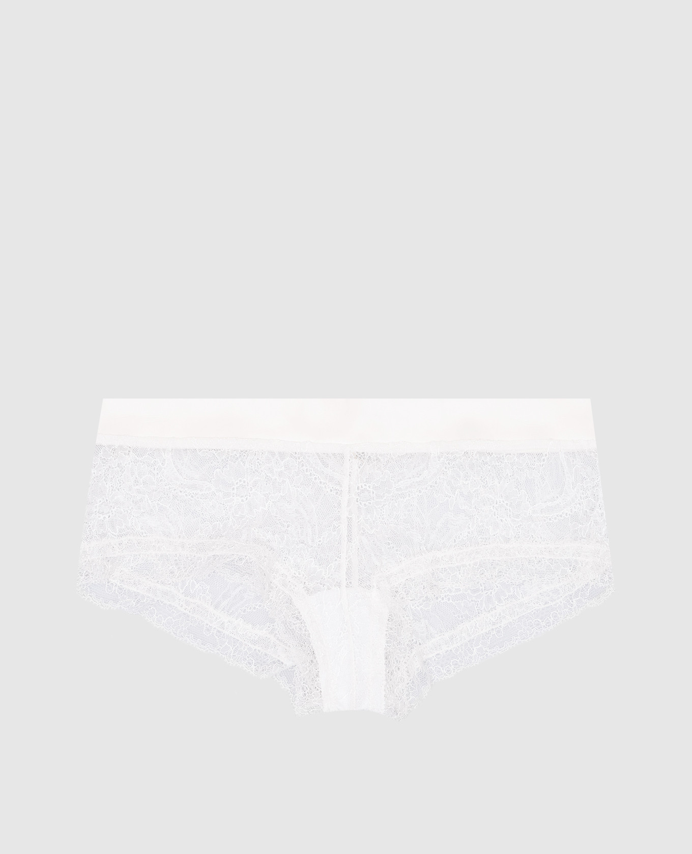 

White panties with lace Cadolle, Белый