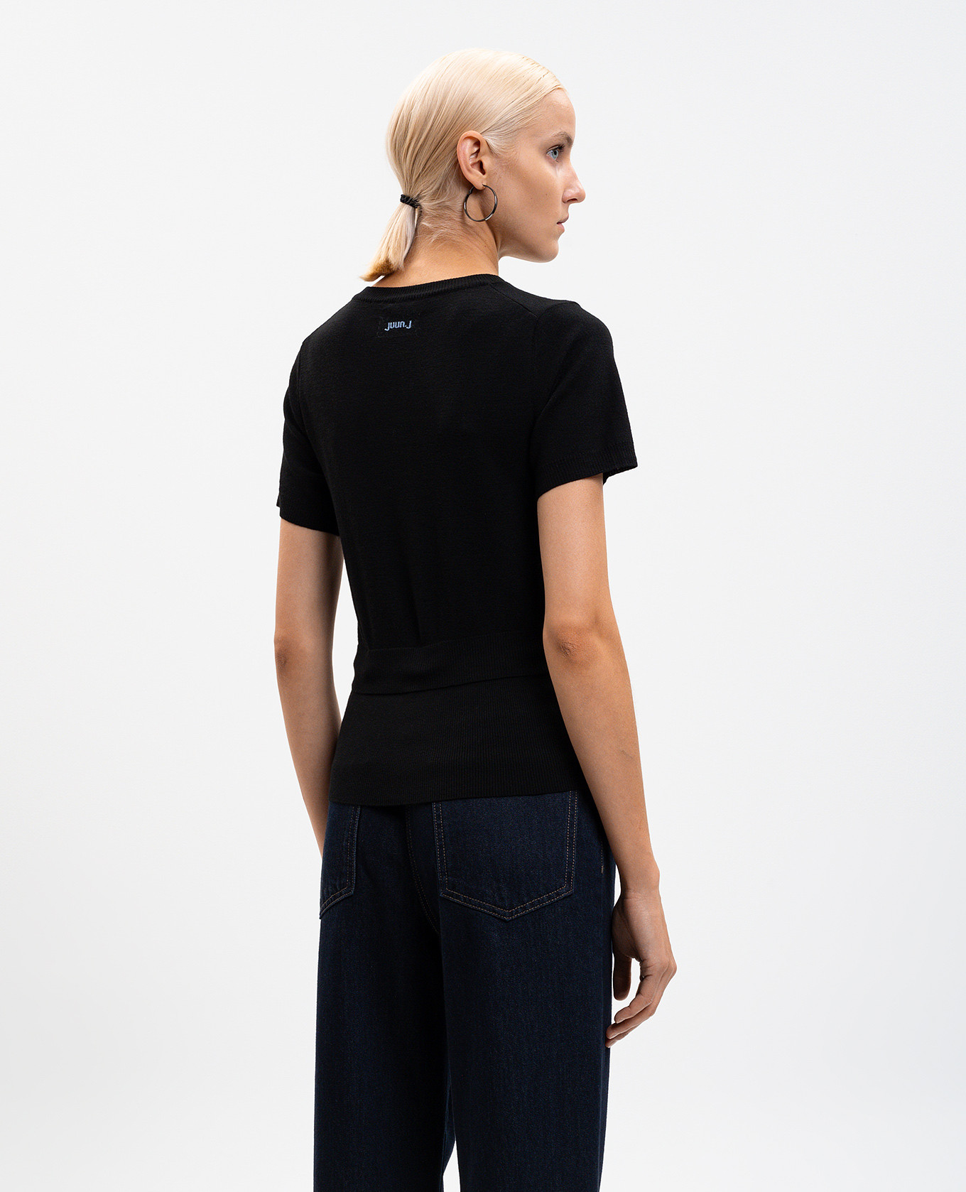 Black wool top Juun.j 4