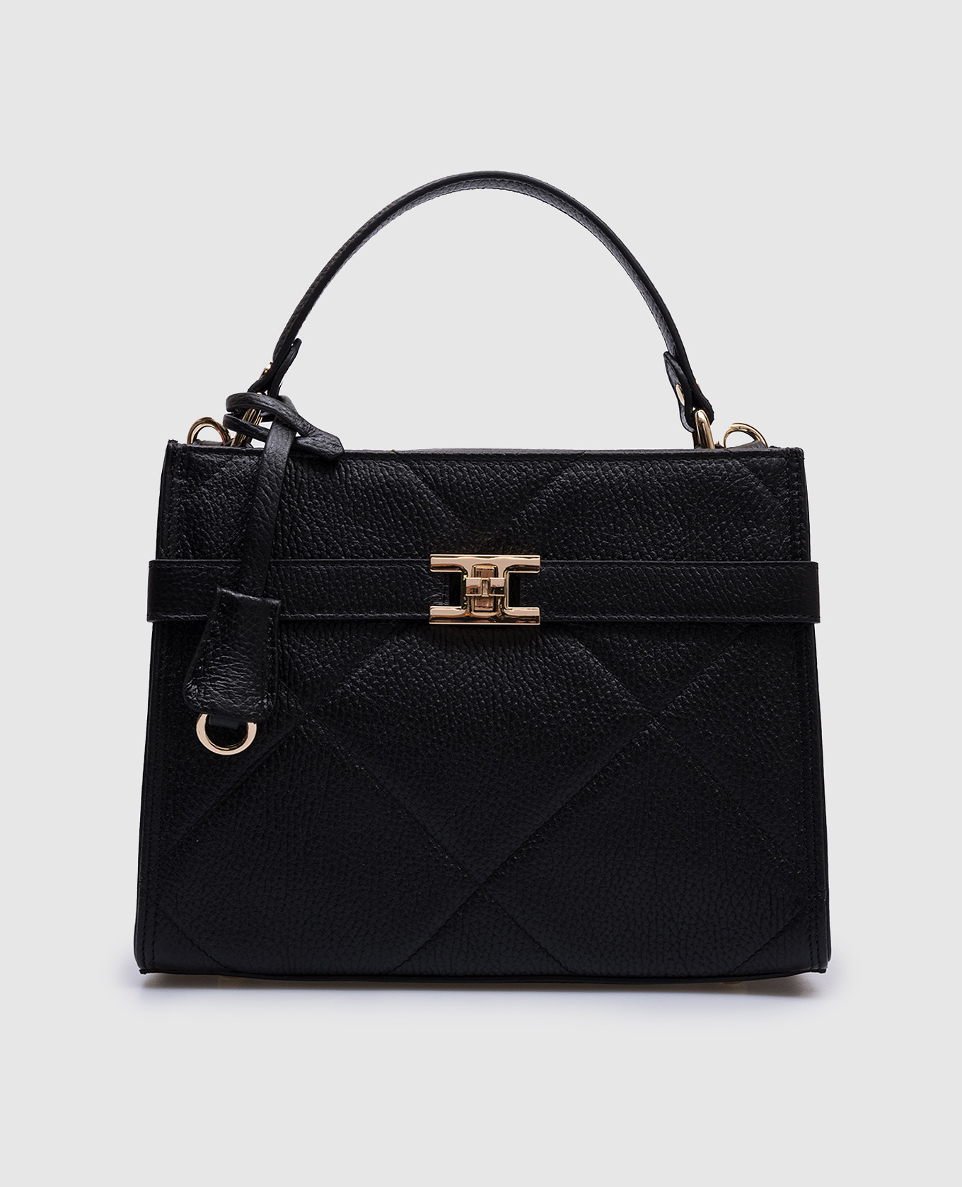 

Giselle quilted black leather bag Gianni Notaro, Черный